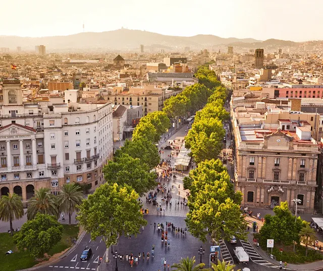 Las Ramblas in Barcelona