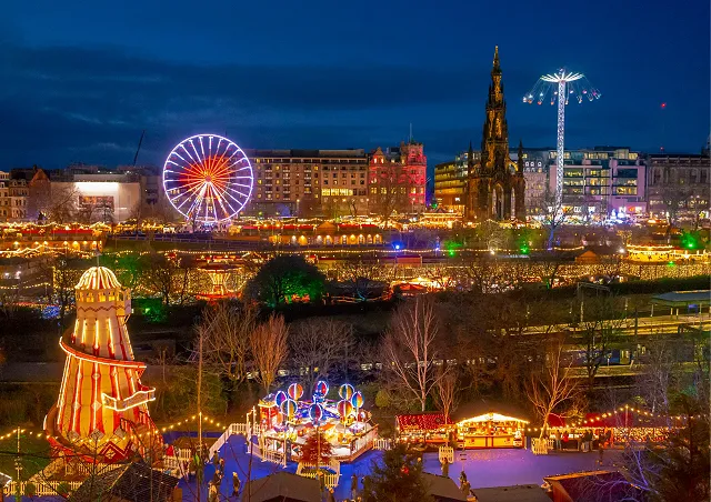 Edinburgh christmas market