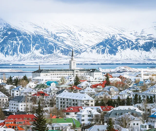Reykjavik's skyline